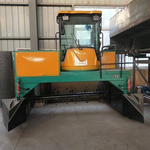 小型的養(yǎng)豬場(chǎng)只用履帶翻堆機(jī)處理豬糞可以嗎？